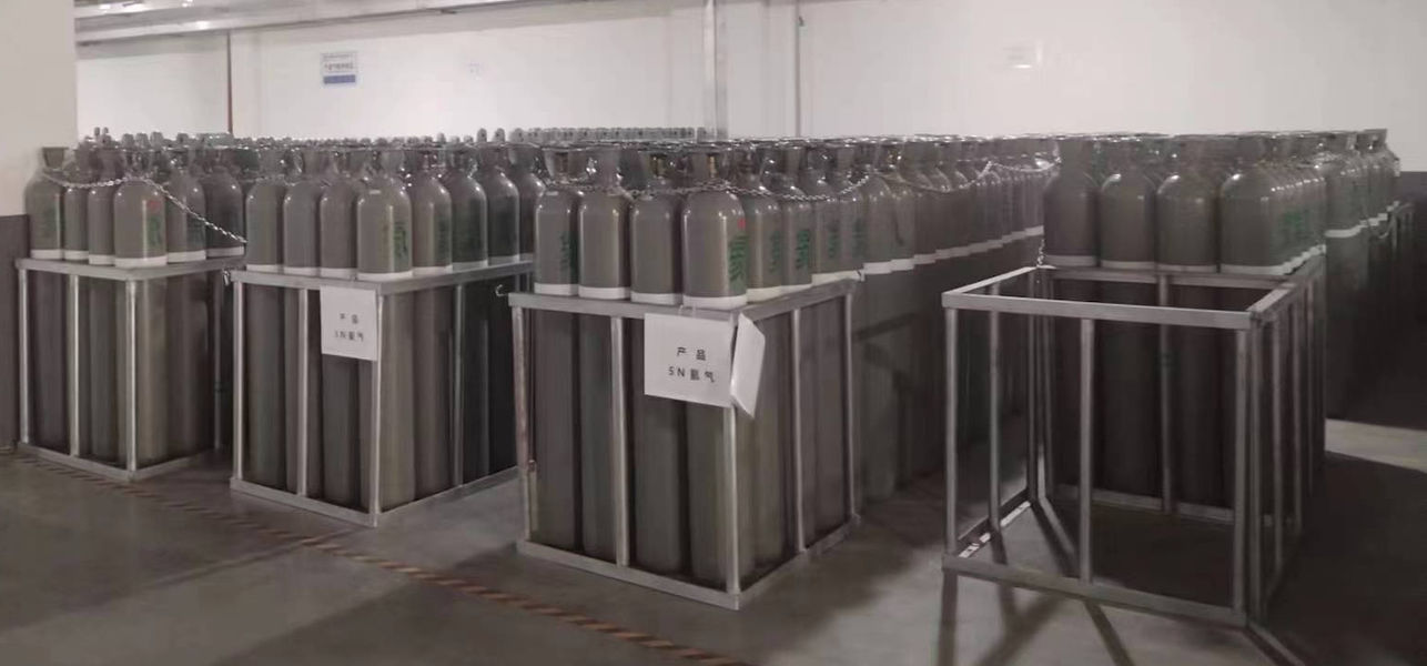 Yueyang Kaimeite Electronic Specialty Rare Gases Co., Ltd สายการผลิตผู้ผลิต